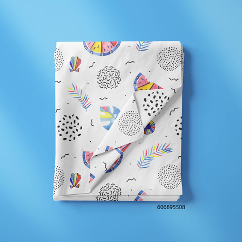 Watermelon with feathers