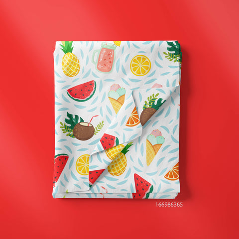 Summertime Fruits & Ice Creams